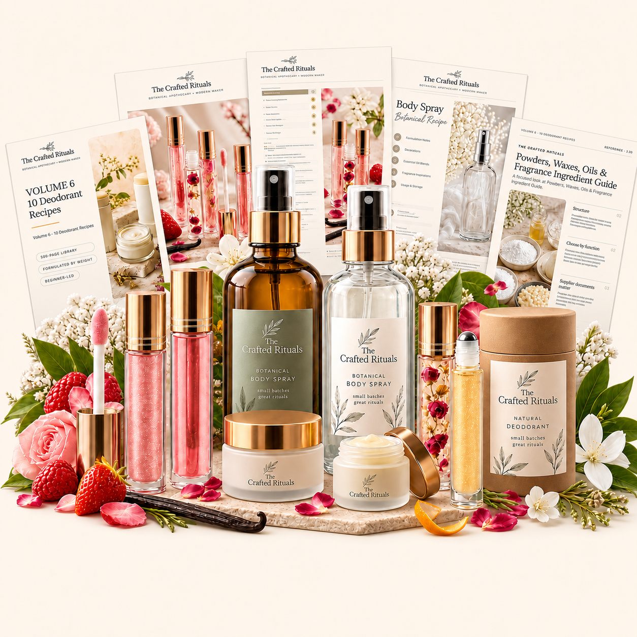 72+ Lips, Sprays & Deodorants
