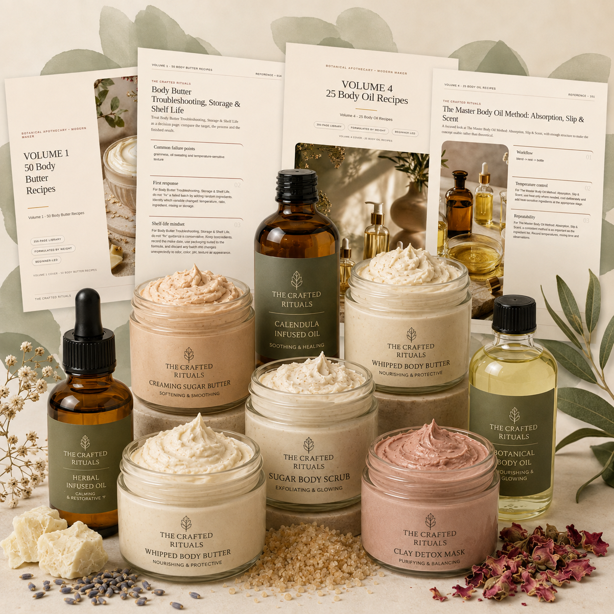 75+ Butters, Oils & Body Treats