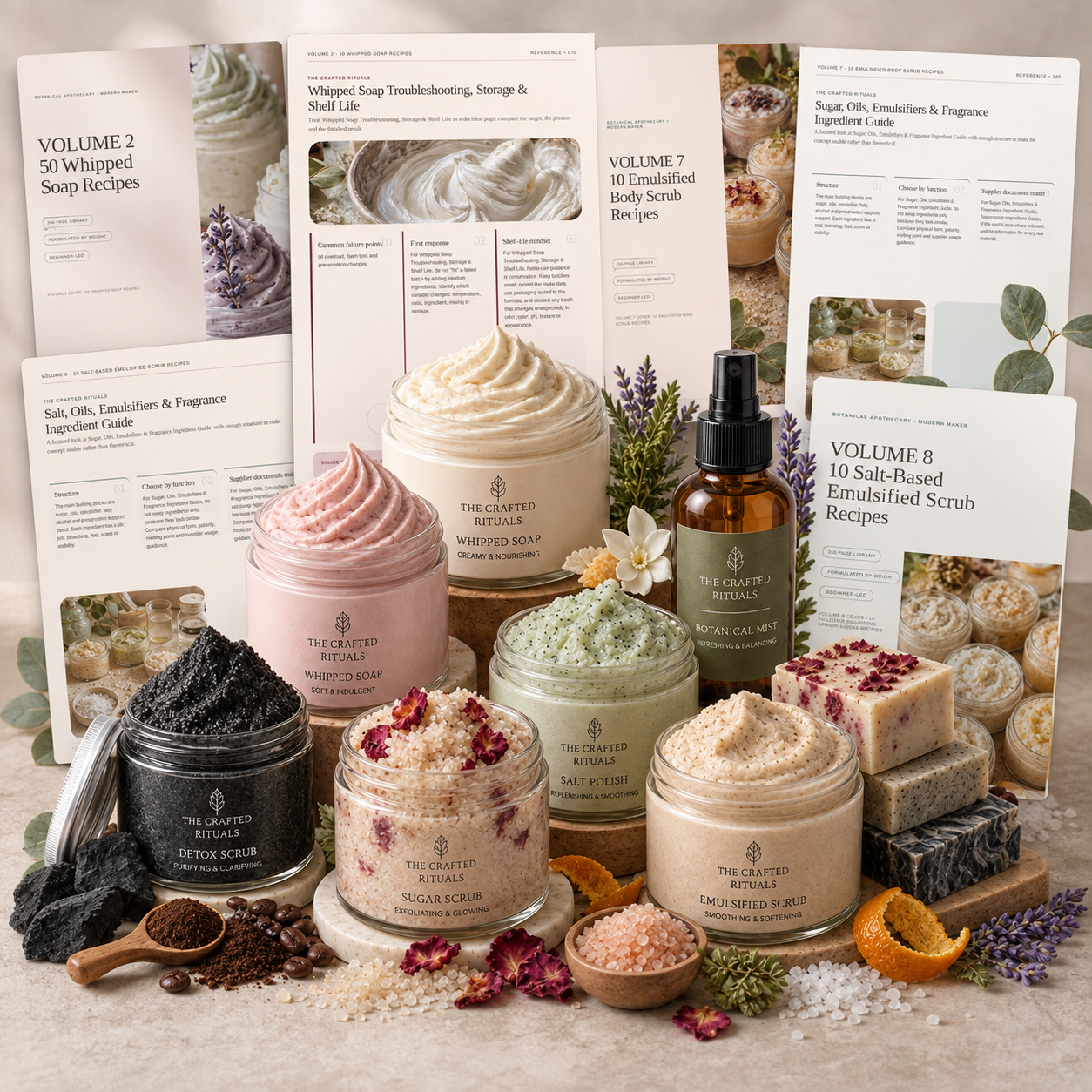 70+ Soaps & Scrubs